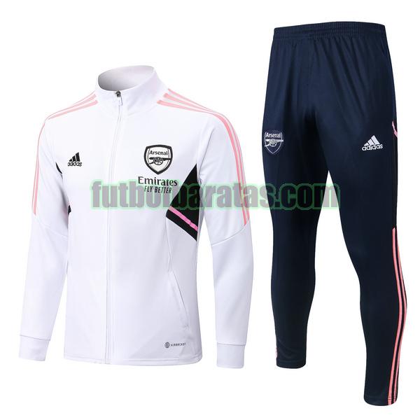 chandal arsenal 2022 2023 blanco conjunto