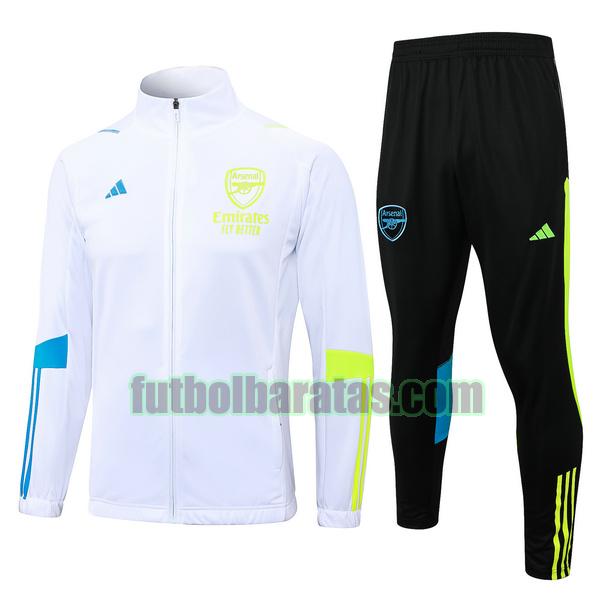 chandal arsenal 2023 24 blanco conjunto