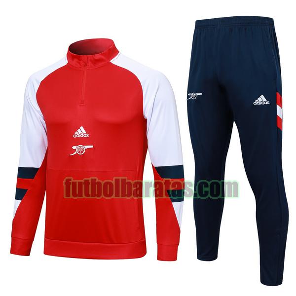 chandal arsenal 2023 24 rojo conjunto