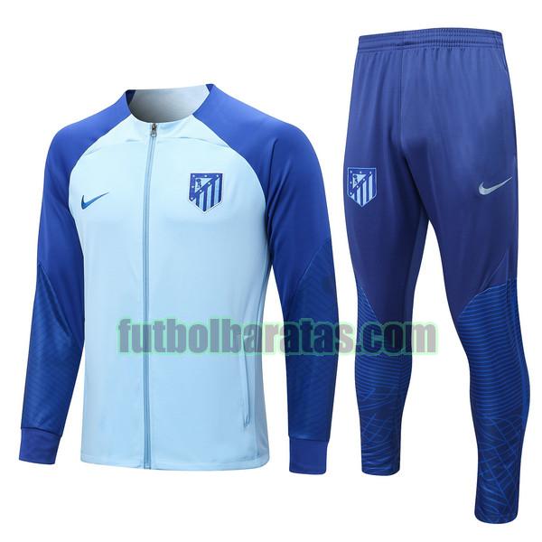 chandal atletico madrid 2022 2023 azul conjunto