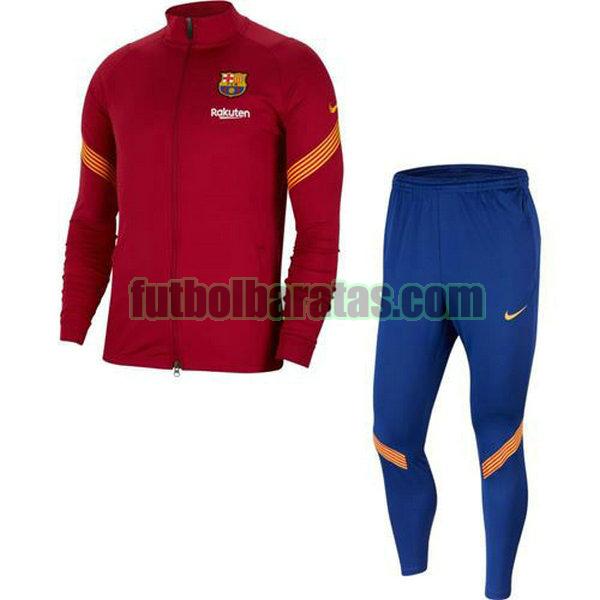 chandal barcelona 2020-2021 rojo conjunto