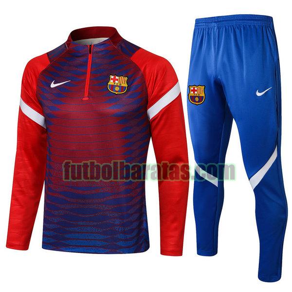 chandal barcelona 2021 2022 rojo conjunto