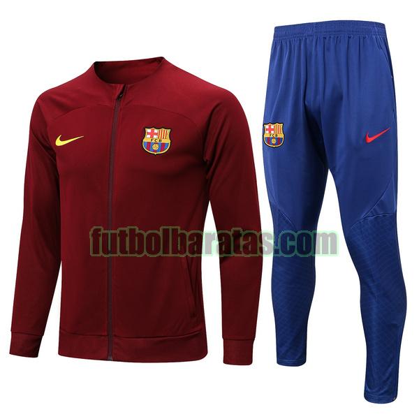 chandal barcelona 2022 2023 rojo conjunto