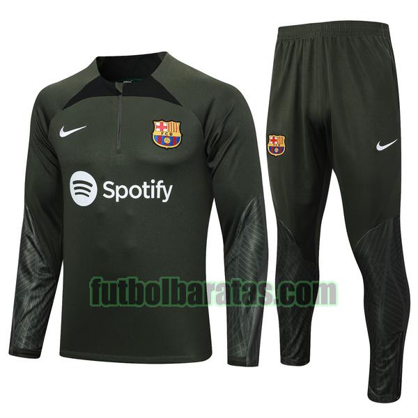 chandal barcelona 2023 2024 verde conjunto