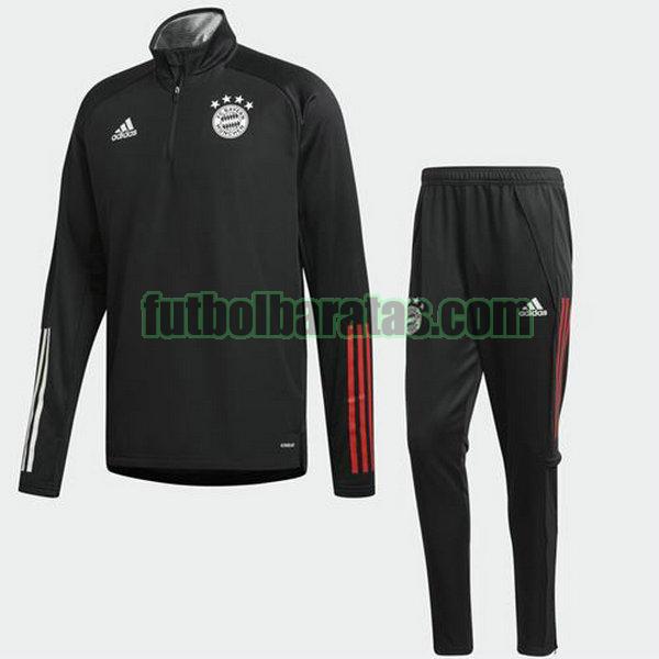 chandal bayern de múnich 2020-2021 negro conjunto