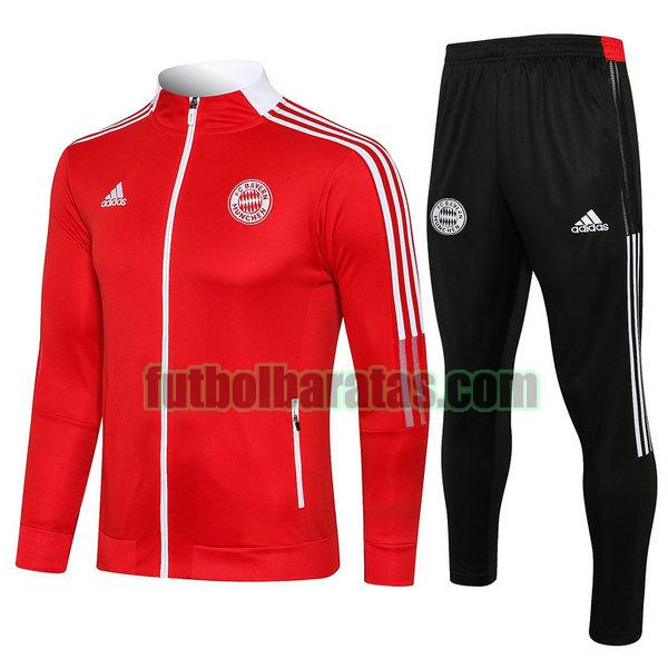 chandal bayern munich 2021 2022 rojo conjunto