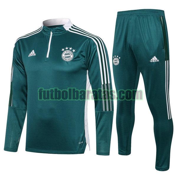 chandal bayern munich 2021 22 verde conjunto