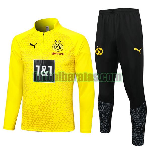 chandal borussia dortmund 2023 2024 amarillo conjunto