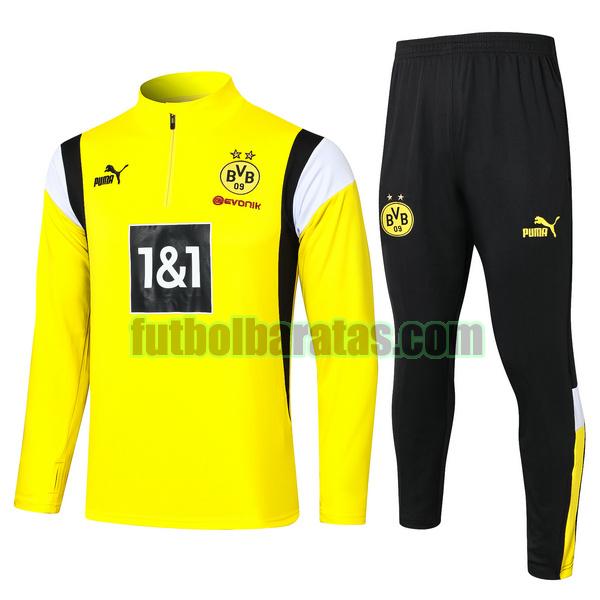 chandal borussia dortmund 2023 2024 amarillo negro conjunto