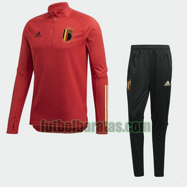 chandal bélgica 2020-21 rojo conjunto