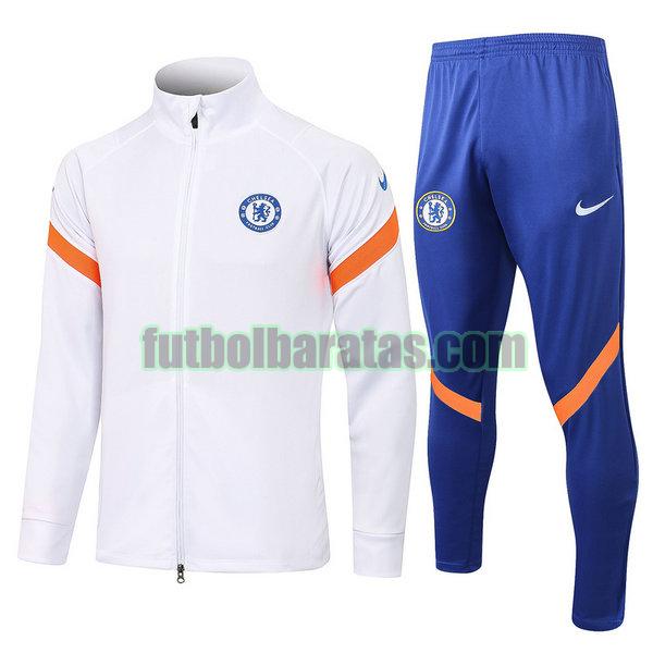 chandal chelsea 2021 2022 blanco conjunto