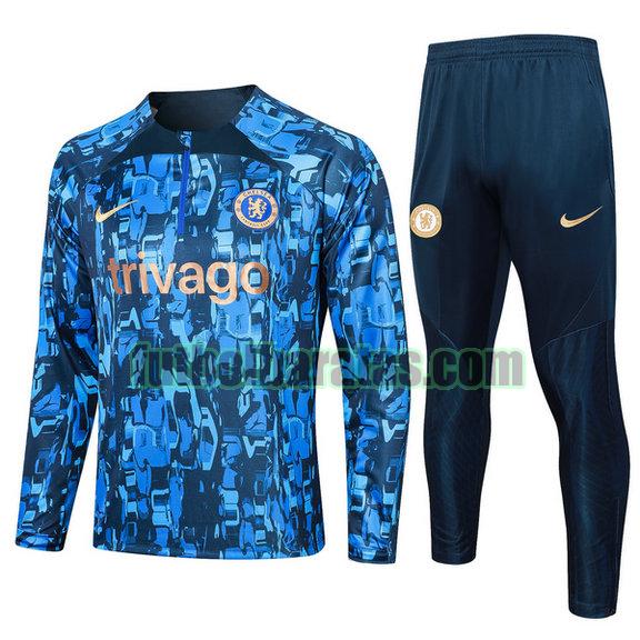 chandal chelsea 2023 2024 azul conjunto