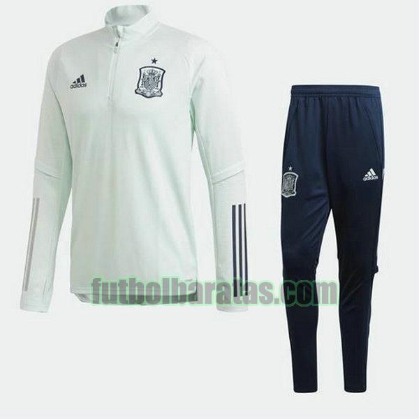 chandal españa 2020-2021 gris conjunto