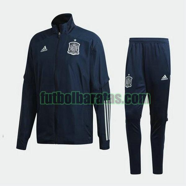 chandal españa 2020-21 gris conjunto