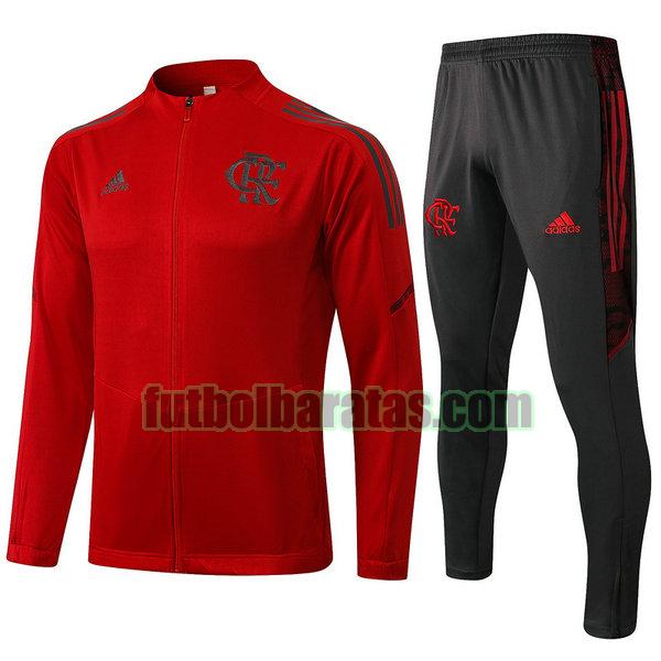 chandal flamengo 2021 22 rojo conjunto