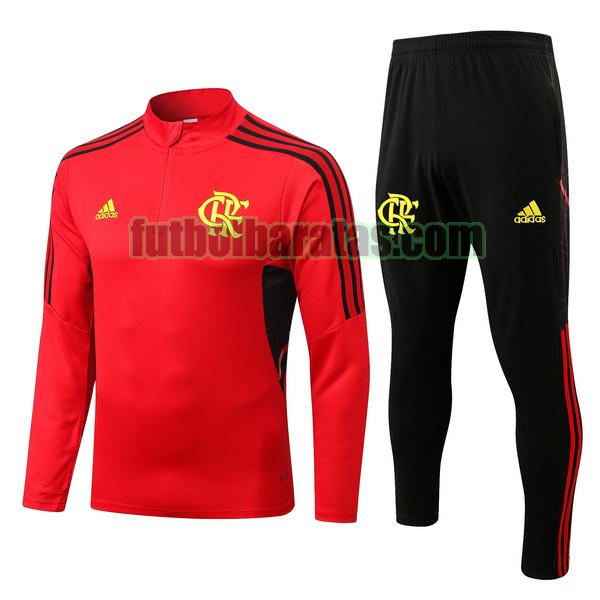 chandal flamengo 2022 2023 rojo conjunto