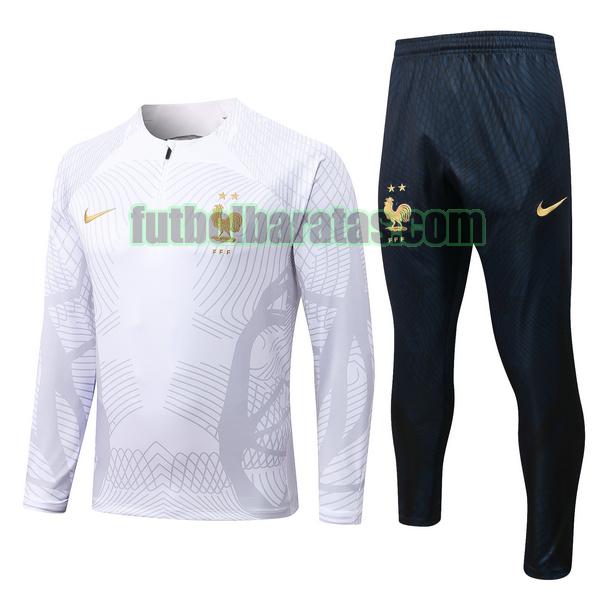 chandal francia 2022 2023 blanco conjunto