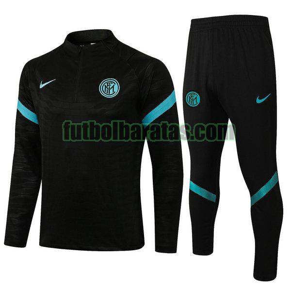 chandal inter milán 2021 2022 negro conjunto