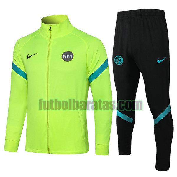 chandal inter milán 2021 22 verde conjunto