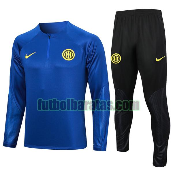 chandal inter milán 2023 2024 azul conjunto