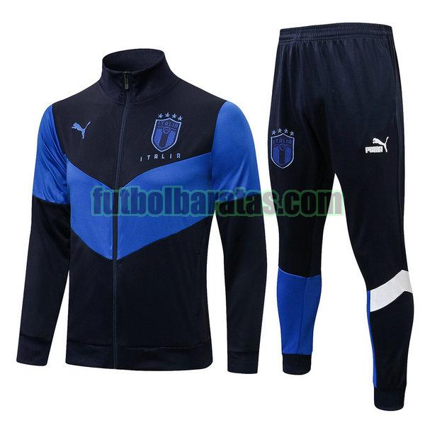 chandal italia 2021 2022 azul conjunto