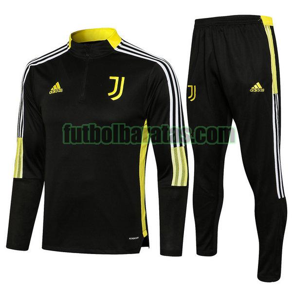 chandal juventus 2021 22 negro conjunto