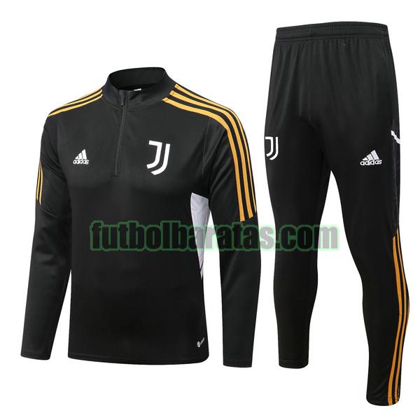 chandal juventus 2022 23 negro conjunto