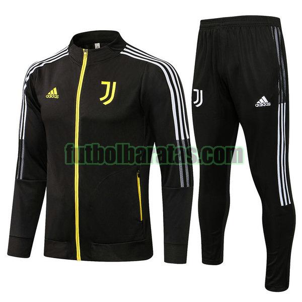 chandal juventus 2022 negro conjunto