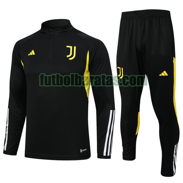 chandal juventus 2023 2024 negro conjunto