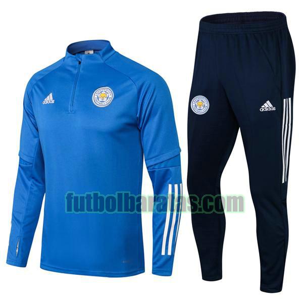 chandal leicester city 2021 2022 azul conjunto