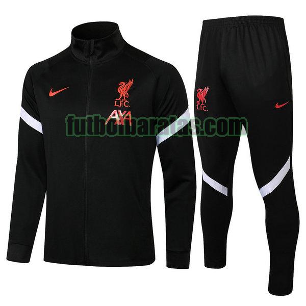 chandal liverpool 2021 2022 negro conjunto