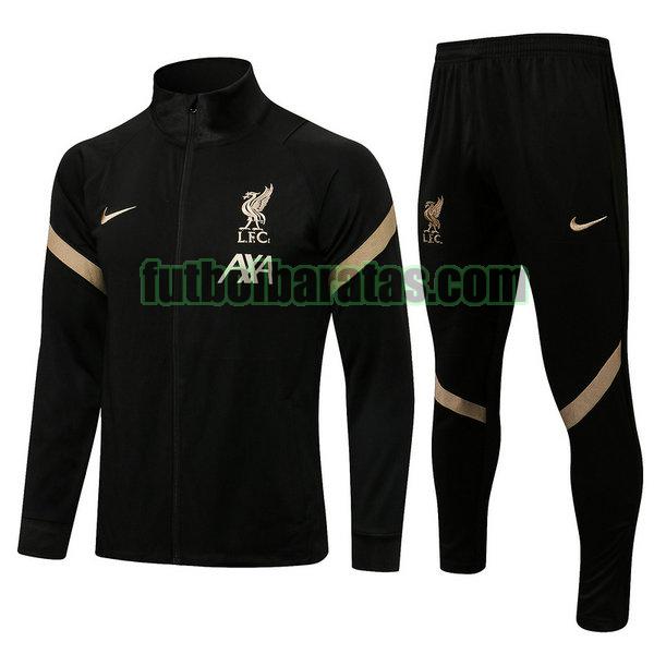 chandal liverpool 2021 22 negro conjunto