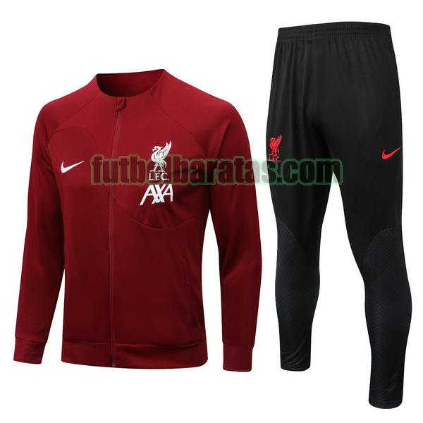 chandal liverpool 2022 2023 rojo conjunto