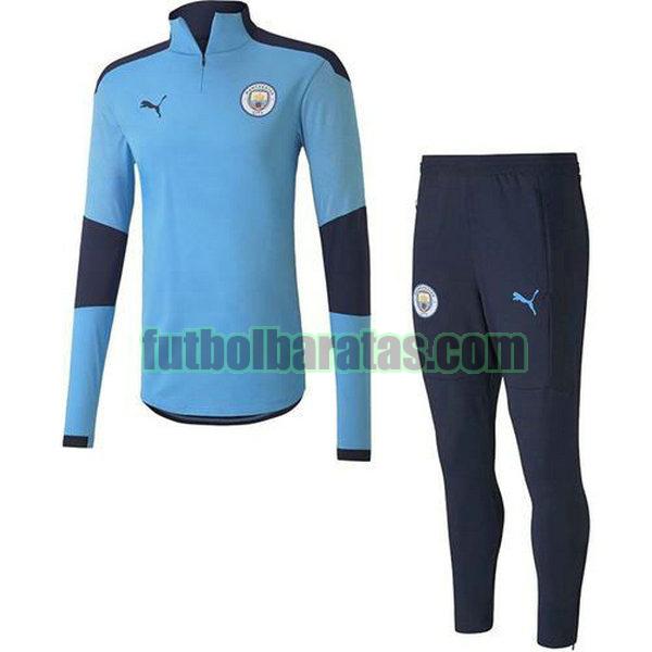 chandal manchester city 2020-2021 negro conjunto