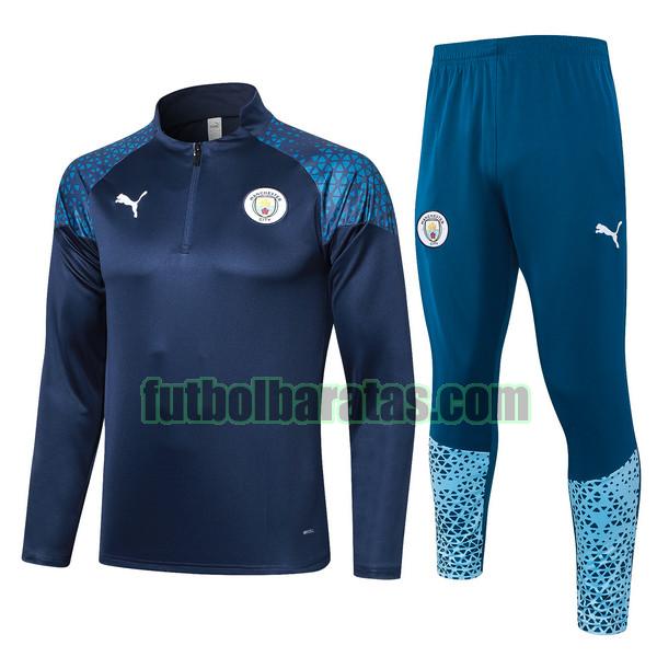 chandal manchester city 2023 2024 azul conjunto