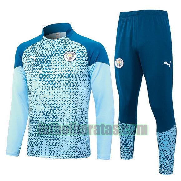 chandal manchester city 2023 24 azul conjunto