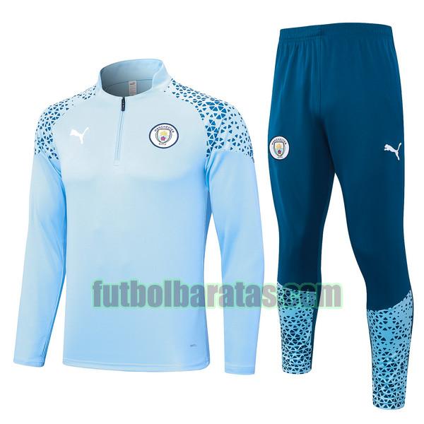 chandal manchester city 23 24 azul conjunto