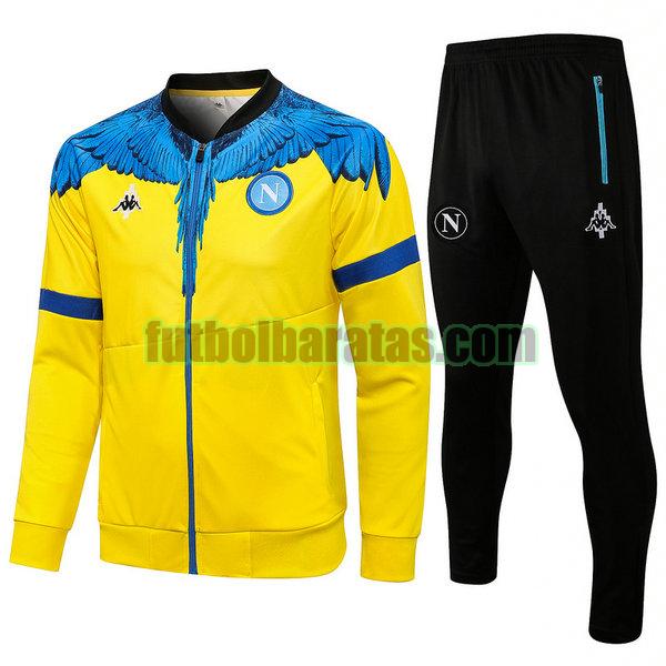 chandal napoli 2021 2022 amarillo conjunto