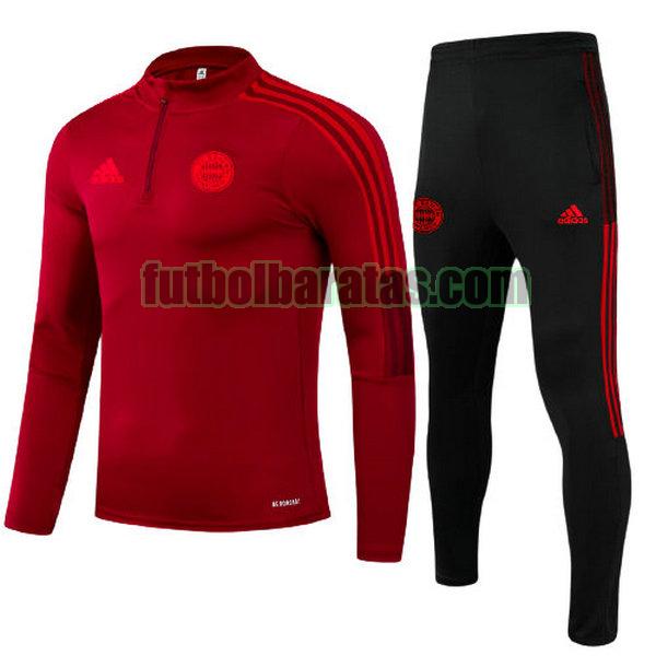 chandal niño bayern munich 2021 2022 rojo conjunto