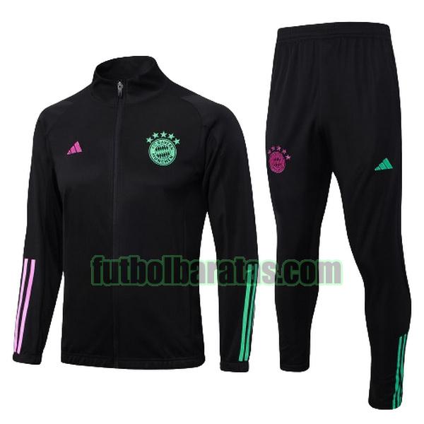 chandal niño bayern munich 2023 2024 negro conjunto