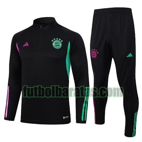 chandal niño bayern munich 2023 24 negro conjunto