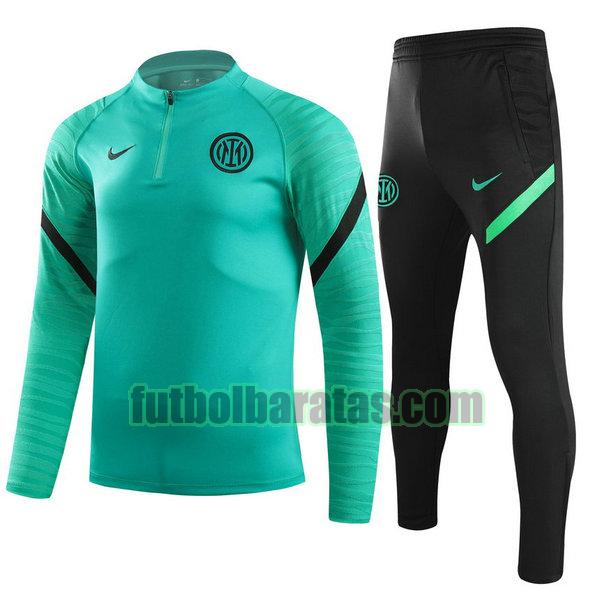 chandal niño inter milán 2021 2022 verde conjunto