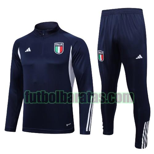 chandal niño italia 2023 azul conjunto