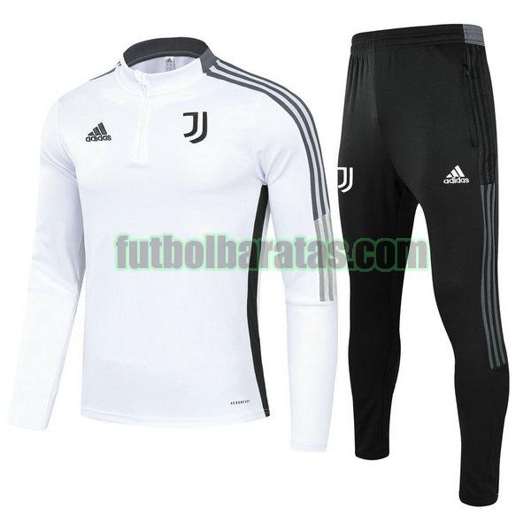 chandal niño juventus 2021 2022 blanco conjunto