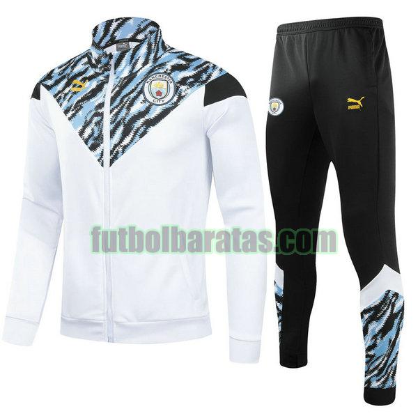 chandal niño manchester city 2021 2022 blanco conjunto