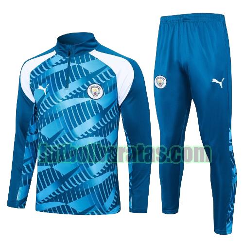 chandal niño marsella 2023 24 azul conjunto