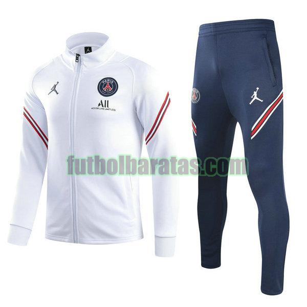 chandal niño paris saint germain 2021 2022 blanco conjunto