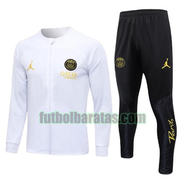 chandal niño paris saint germain 2023 2024 blanco conjunto