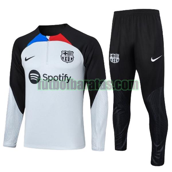 chandal niño paris saint germain 2023 2024 blanco negro conjunto