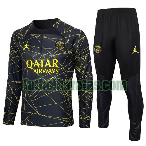 chandal niño paris saint germain 2023 24 negro conjunto